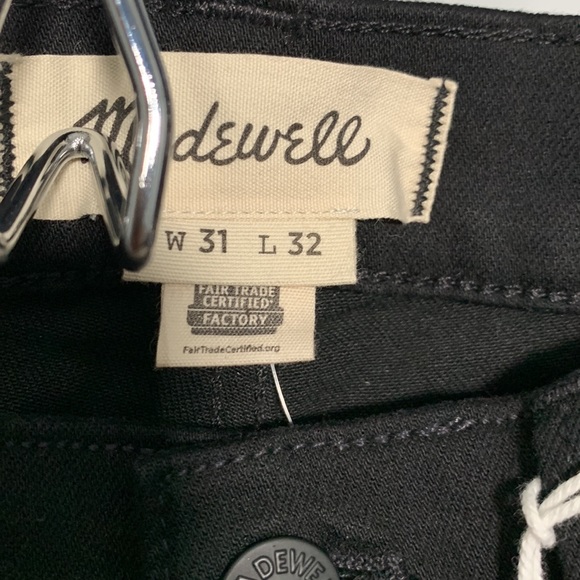 Madewell Men’s Athletic Slim Jeans Black Size 28x32, 30x32, 31x32 NWT - Picture 10 of 14